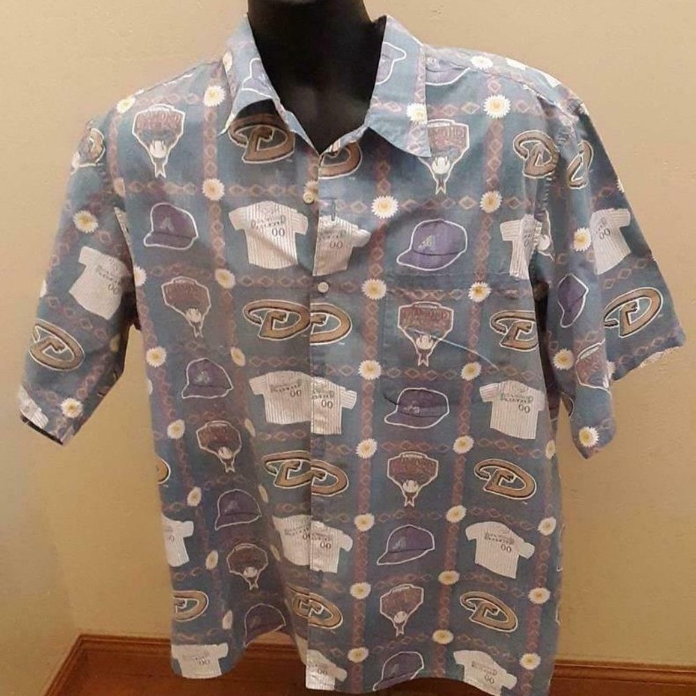 Vintage Men's Reyn Spooner Arizona Diamondbacks Ha